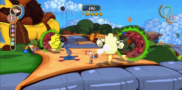 Phineas y Ferb: A Través de la Segunda Dimensión